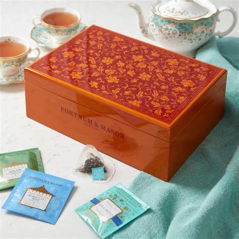 famous tea in metal box|tea boxes fortnum and mason.